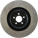 StopTech Cross Drilled Sport Brake Rotor - 2015 Ford Mustang w/ Brembo - Front Left - 128.61116L