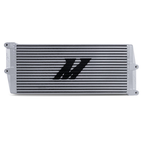 Mishimoto Heavy-Duty Oil Cooler - 17in. Opposite-Side Outlets - Silver - MMOC-OO-17SL