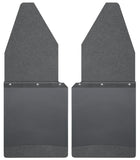 Husky Liners Ford 88-16 F-150/88-99 F-250 12in W Black Top & Weight Kick Back Front Mud Flaps - 17105