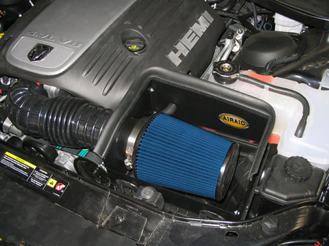 Airaid 05-08 Dodge Magnum/Chrysler 300C 5.7L Hemi CAD Intake System w/o Tube (Dry / Blue Media) - 353-160