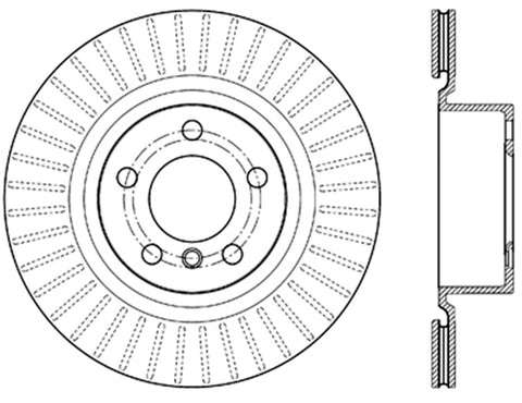 StopTech Drilled Sport Brake Rotor - 128.34139L