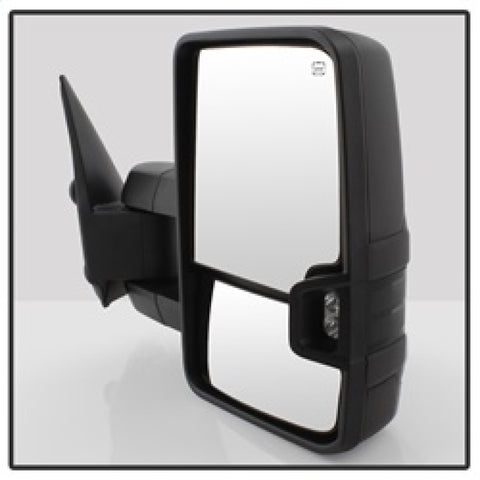 xTune Chevy Silverado 03-06 G2 Heated Smoke LED Signal Telescoping Mirrors MIR-CS03S-G2-PWH-SM-SET - 9936715