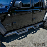 Westin 2020 Jeep Gladiator HDX Drop Nerf Step Bars - Textured Black - 56-14165