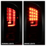 Spyder Dodge Ram 07-08 1500 Version 2 LED Tail Lights - Black ALT-YD-DRAM06V2-LED-BK - 5081964