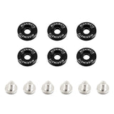 Mishimoto Small Fender Washer Kit (6pcs) - Black - MMFW-SM-6BK