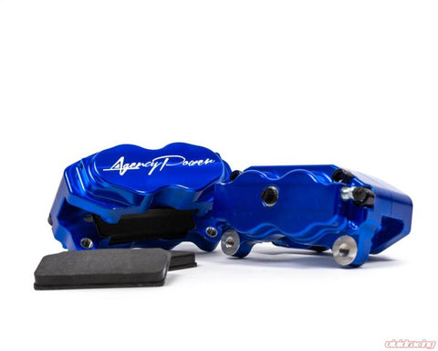 Agency Power Big Brake Kit Front and Rear Blue Ice Can-Am Maverick X3 Turbo 14-18 - AP-BRP-X3-460-BLU