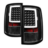 xTune 09-18 Dodge Ram 1500 (Incandescent Model) LED Tail Lights - Blk (ALT-ON-DR09-LBLED-BK) - 5082206