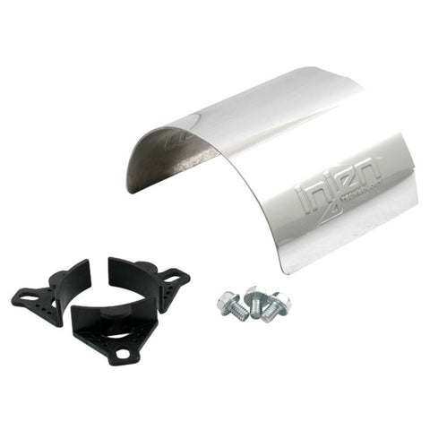 Injen Aluminum Air Filter Heat Shield Universal Fits 2.50 2.75 3.00 Polished - HS5000P