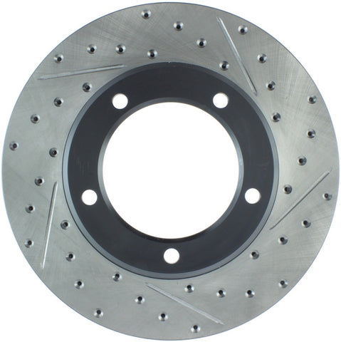 StopTech Slotted & Drilled Sport Brake Rotor - 127.44086L