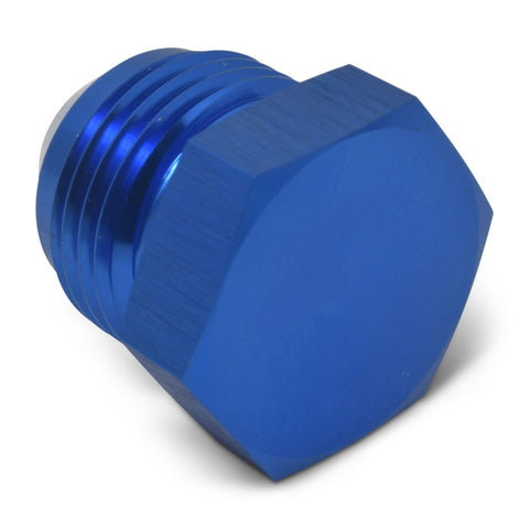 Russell Performance -10 AN Flare Plug (Blue) - 660210