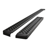 Westin Ford Transit Van 150/250/350 (46in Driver & 97in. Pass) Grate Steps Running Boards - Tex. Blk - 27-81005