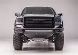 N-Fab M-RDS Front Bumper 16-17 Chevy Silverado - Gloss Black w/Silver Skid Plate - C161MRDS