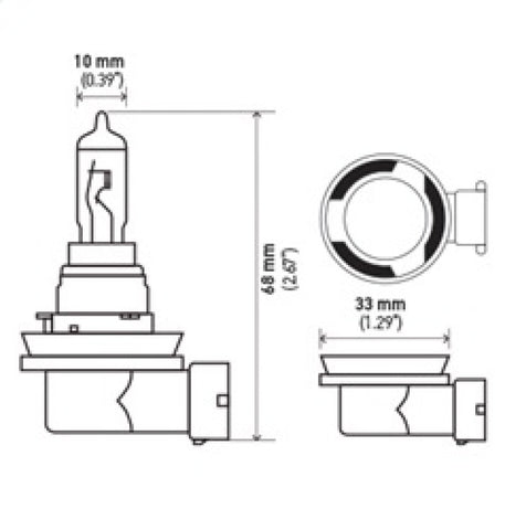 Hella Bulb H16 12V 19W Pgj193 Sb - H16SB