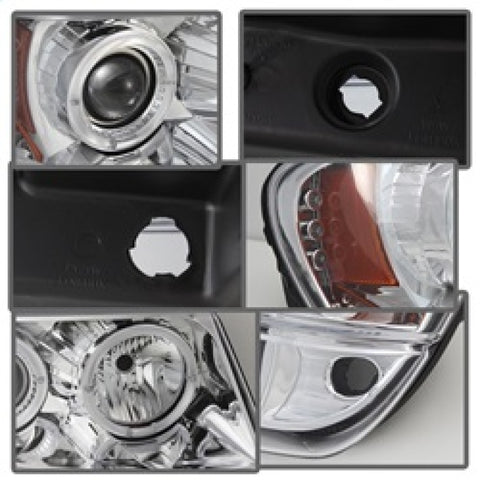 Spyder Jeep Grand Cherokee 99-04 Projector Headlights LED Halo LED Chrm - PRO-YD-JGC99-HL-C - 5011152