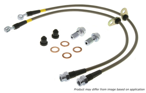 StopTech Porsche Front Stainless Steel Brake Line Kit - 950.37006