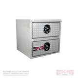 Westin/Brute HD Under Body 24in x 24in x 30in w/Top & Bottom Drawers - Aluminum - 80-HDD30