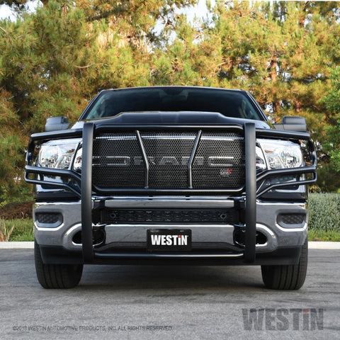 Westin 19-21 Ram 1500 (non Rebel/Warlock) HDX Grille Guard - Black - 57-3975