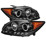 Spyder Scion TC 08-10 Projector Headlights LED Halo -Replaceable LEDs Blk PRO-YD-TTC08-HL-BK - 5073303