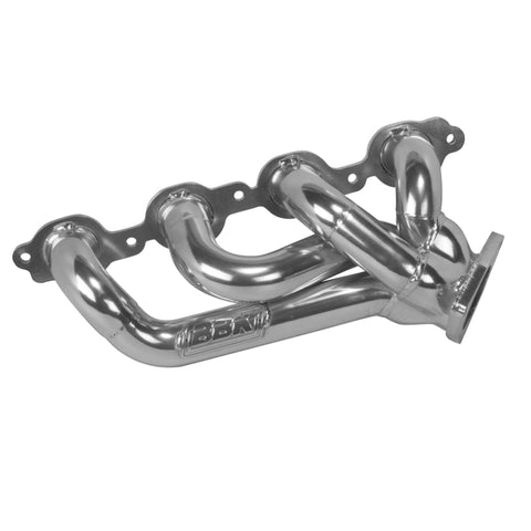 BBK 14-18 GM Truck 5.3/6.2 1 3/4in Shorty Tuned Length Headers - Polished Silver Ceramic - 40470