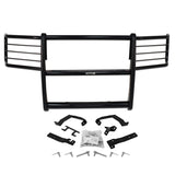 Go Rhino 08-10 Ford F-250/350 Super Duty 3000 Series StepGuard Center Grille + Brush Guards - Blk - 3369MB