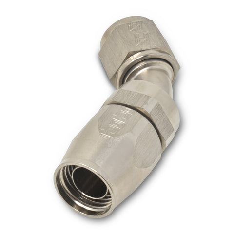 Russell Performance -6 AN Endura 45 Degree Full Flow Hose End - 610091