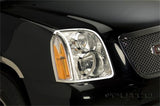 Putco 07-14 GMC Yukon XL Head Lamp Overlays & Rings - 401507