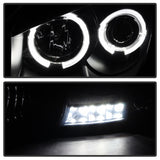 Spyder Dodge Ram 1500 06-08 06-09 Projector Headlights LED Halo LED Blk Smke PRO-YD-DR06-HL-BSM - 5078391