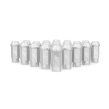 Mishimoto Aluminum Locking Lug Nuts M12x1.25 20pc Set Silver - MMLG-125-20LSL