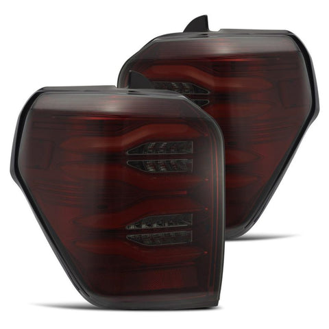 AlphaRex 10-21 Toyota 4Runner PRO-Series LED Tail Lights Red Smoke - 690020