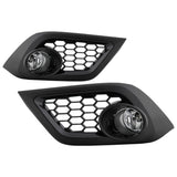 Spyder Toyota Corolla 17 iM Models / Scion 16 iM Models OEM Style Fog Lights w/OEM Fit Switch- Clear - 5086372