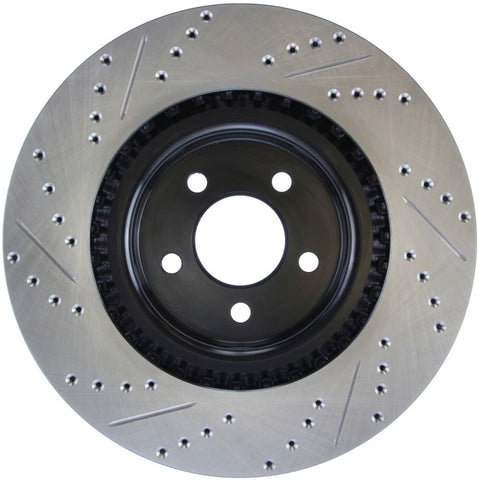 StopTech Slotted & Drilled Sport Brake Rotor - 127.61089L