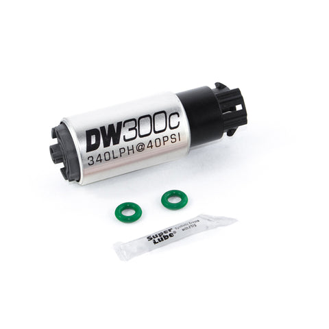 DeatschWerks DeatschWerks 340lph DW300C Compact Fuel Pump w/ 08-12 GTR Set Up Kit (2 Required) - 9-309-1009