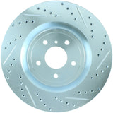 StopTech Select Sport Sport Nissan Slotted and Drilled Front Left Rotor - 227.42100L