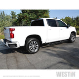 Westin 2019 Chevrolet Silverado/Sierra 1500 Crew Cab Non LD PRO TRAXX 4 Oval Nerf Step Bars - Black - 21-24135