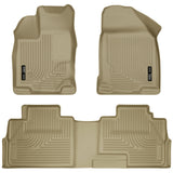 Husky Liners 07-13 Ford Edge / 07-13 Lincoln MKX Weatherbeater Tan Front & 2nd Seat Floor Liners - 99763