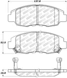 StopTech Street Select Brake Pads - Front/Rear - 305.07640