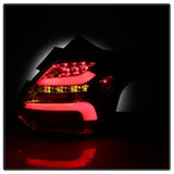 Spyder 12-14 Ford Focus 5DR LED Tail Lights - Red Clear (ALT-YD-FF12-LED-RC) - 5085153