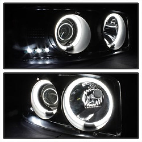 Spyder GMC Sierra 1500/2500 99-06 Projector Headlights CCFL Halo LED Blk Smke PRO-YD-CDE00-CCFL-BSM - 5078704