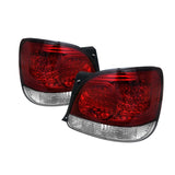 Spyder Lexus GS 300/400 98-05 LED Tail Lights Red Clear ALT-YD-LGS98-LED-RC - 5005731