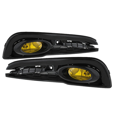 Spyder Honda Civic 2013-2014 4dr OEM Fog Light W/Switch Yellow FL-HC2013-4D-Y - 5077752