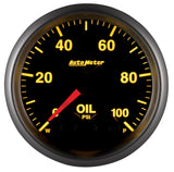 Autometer Elite 52mm Oil Pressure Peak and Warn Gauge w/ Electonic Control - 5652