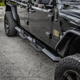 Westin 2020 Jeep Gladiator HDX Xtreme Nerf Step Bars - Textured Black - 56-24165