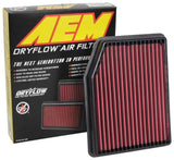 AEM 2019 Chevrolet Silverado 1500 V8-5.3L F/I DryFlow Air Filter - 28-50083