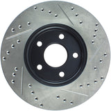 StopTech Slotted & Drilled Sport Brake Rotor - 127.61100R