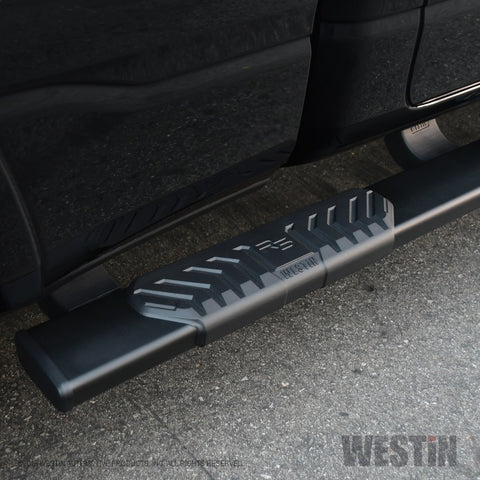 Westin 19-21 Ram 1500 Crew Cab R5 M-Series Wheel-to-Wheel Nerf Step Bars - Black - 28-534705