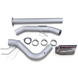 Banks Power 17-19 Ford 6.7L F250/350/450 4in Monster Exhaust System - Single Exit w/ Chrome Tip - 49794