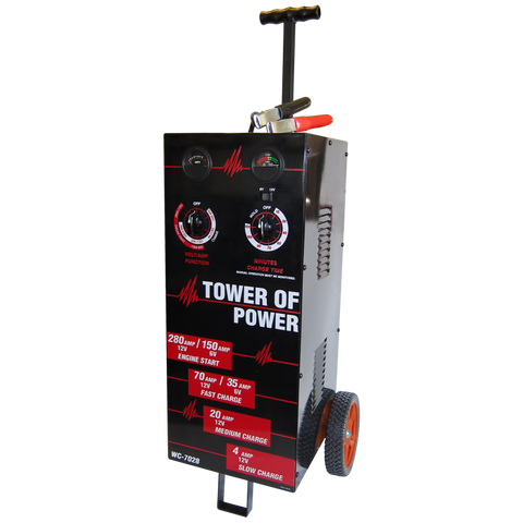 Autometer Wheel Charger Tower of Power Man 70/30/4/280 AMP - WC-7028