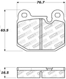 StopTech Performance Brake Pads - 309.01740