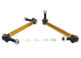 Whiteline 05+ Mustang Coupe 8cyl (Inc Shelby GT/ GT500) Front Swaybar Link Kit H/Duty Adj Steel Ball - KLC169