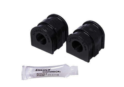 Energy Suspension 06-12 VW GTI / 10-14 VW Golf (Base) Black 21.7mm Rear Sway Bar Bushing Set - 15.5111G